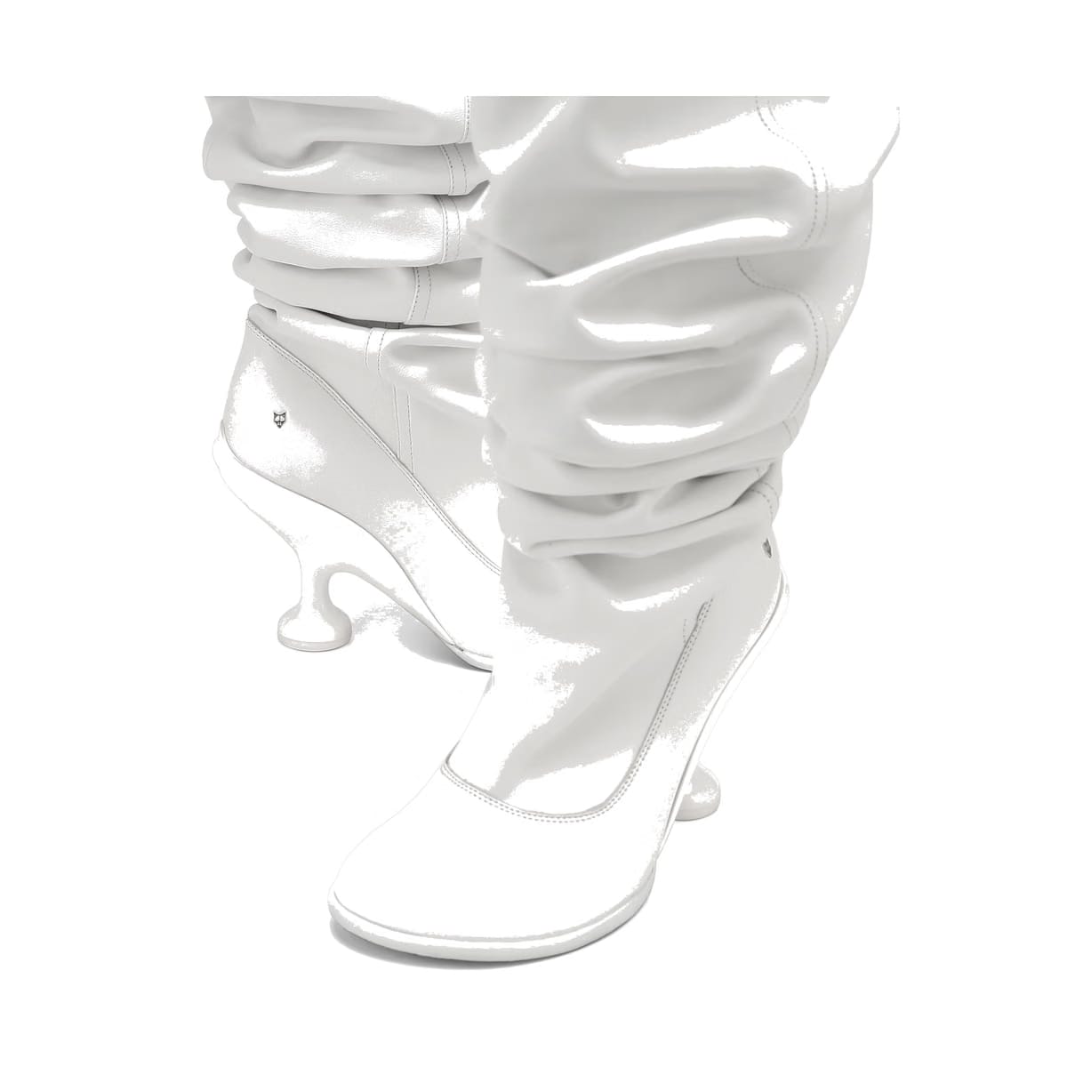 Boho Nappa Cow Leather White