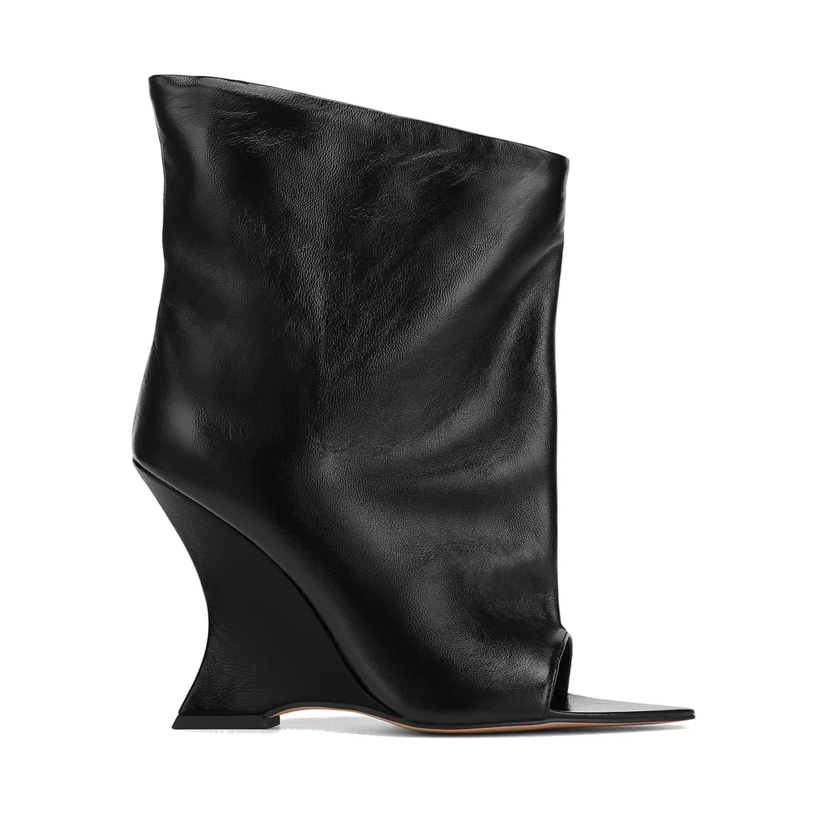 Reptile Black Leather