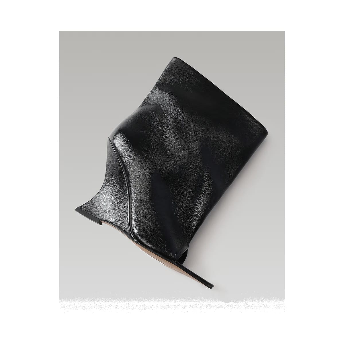Reptile Black Leather