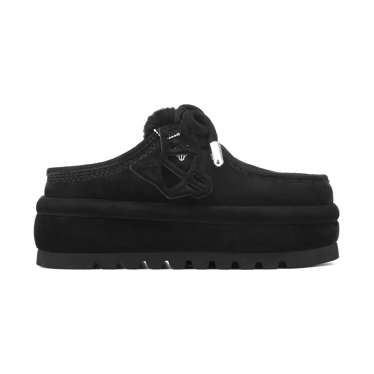 Blizzard Black Suede/Shearling