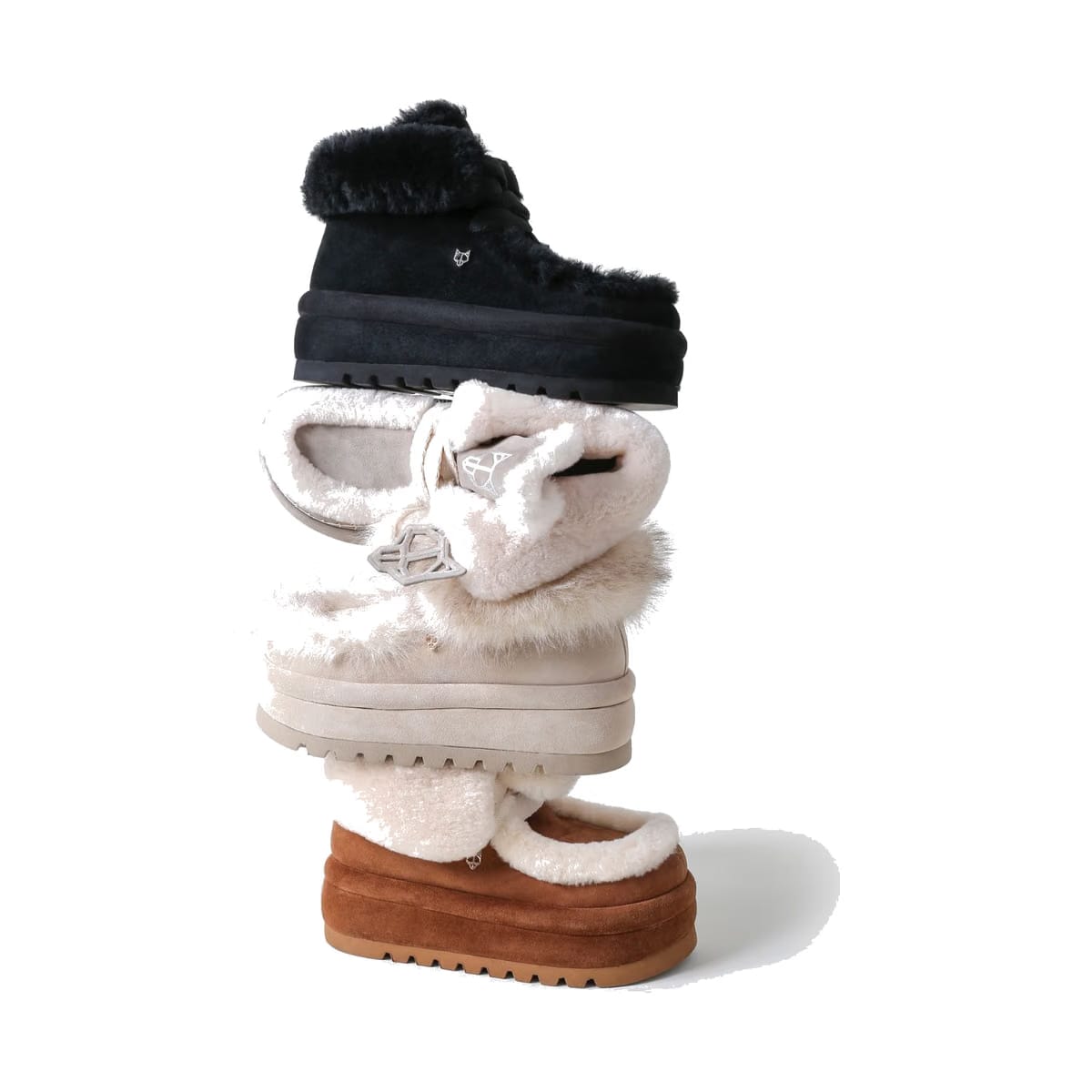 Bambi Tan Suede/Shearling