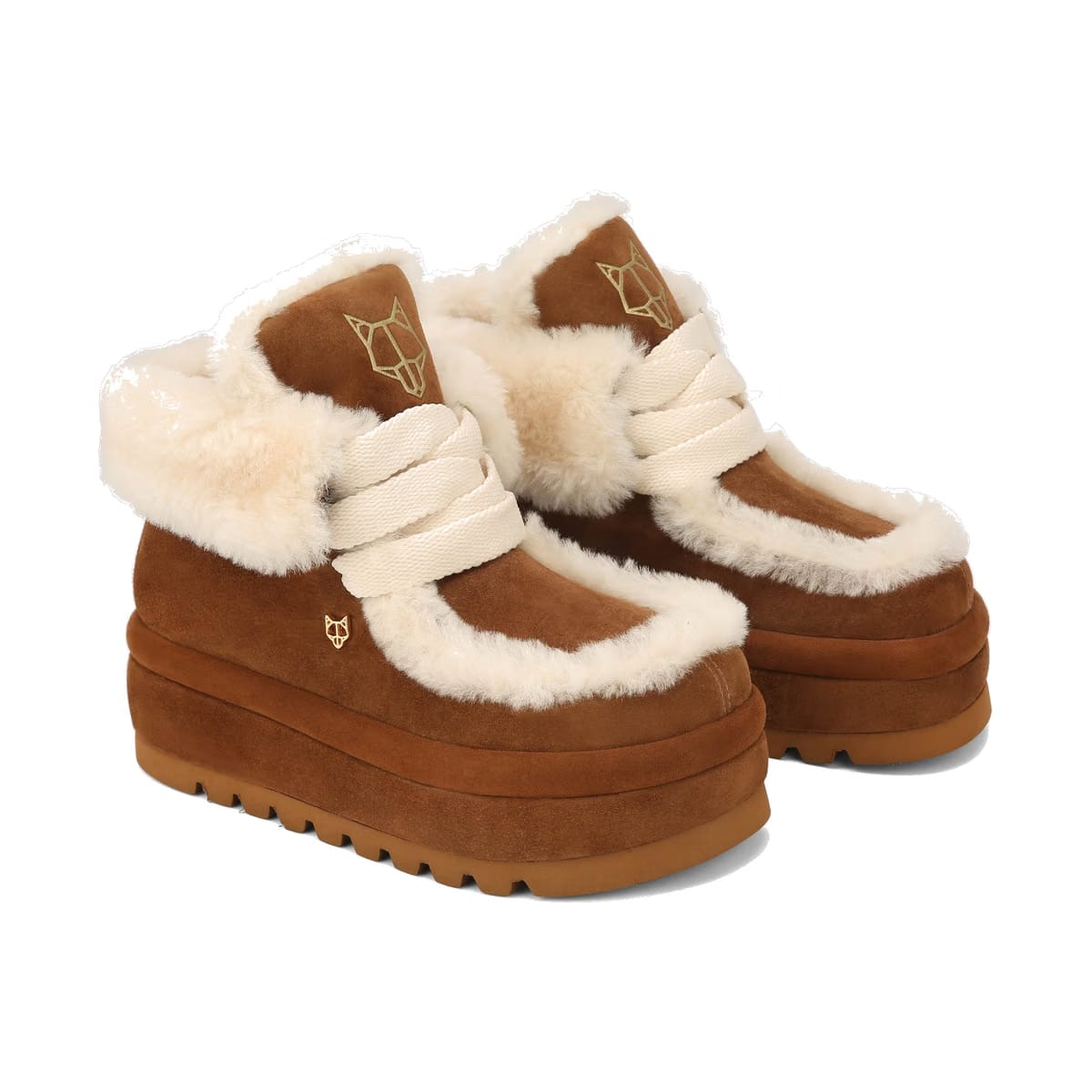Bambi Tan Suede/Shearling