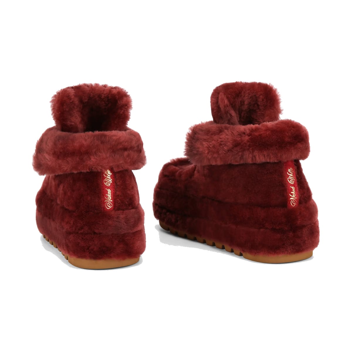 Bambi Burgundy Shearling