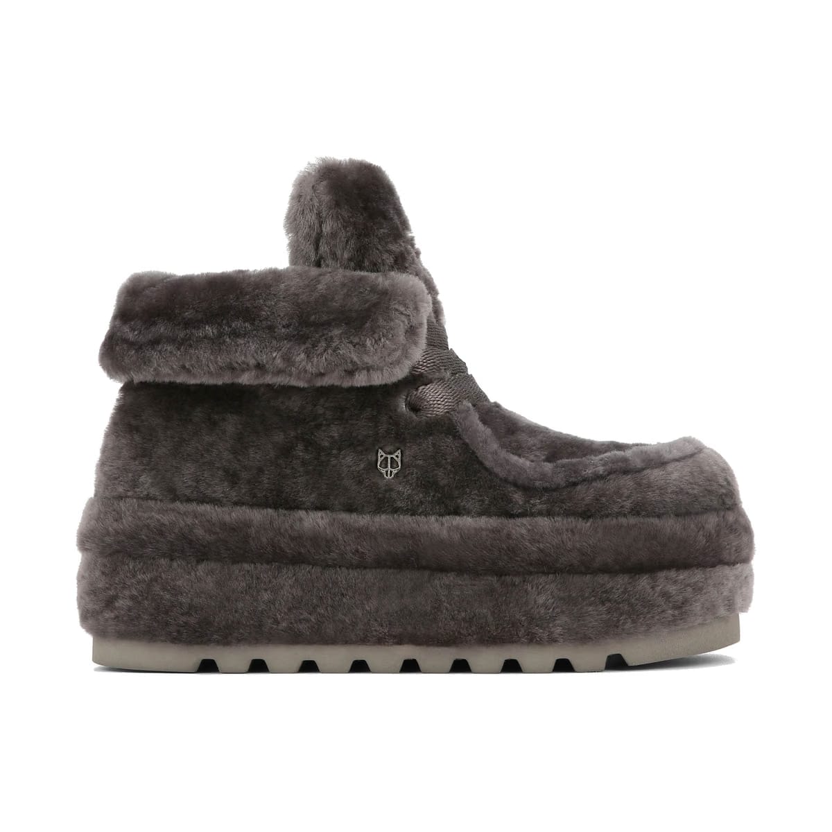 Bambi Slate Grey Shearling