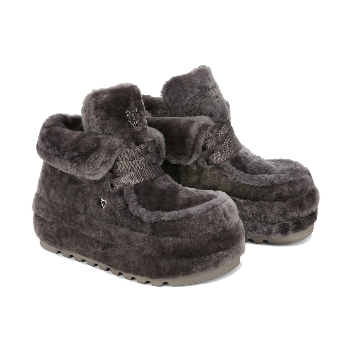 Bambi Slate Grey Shearling