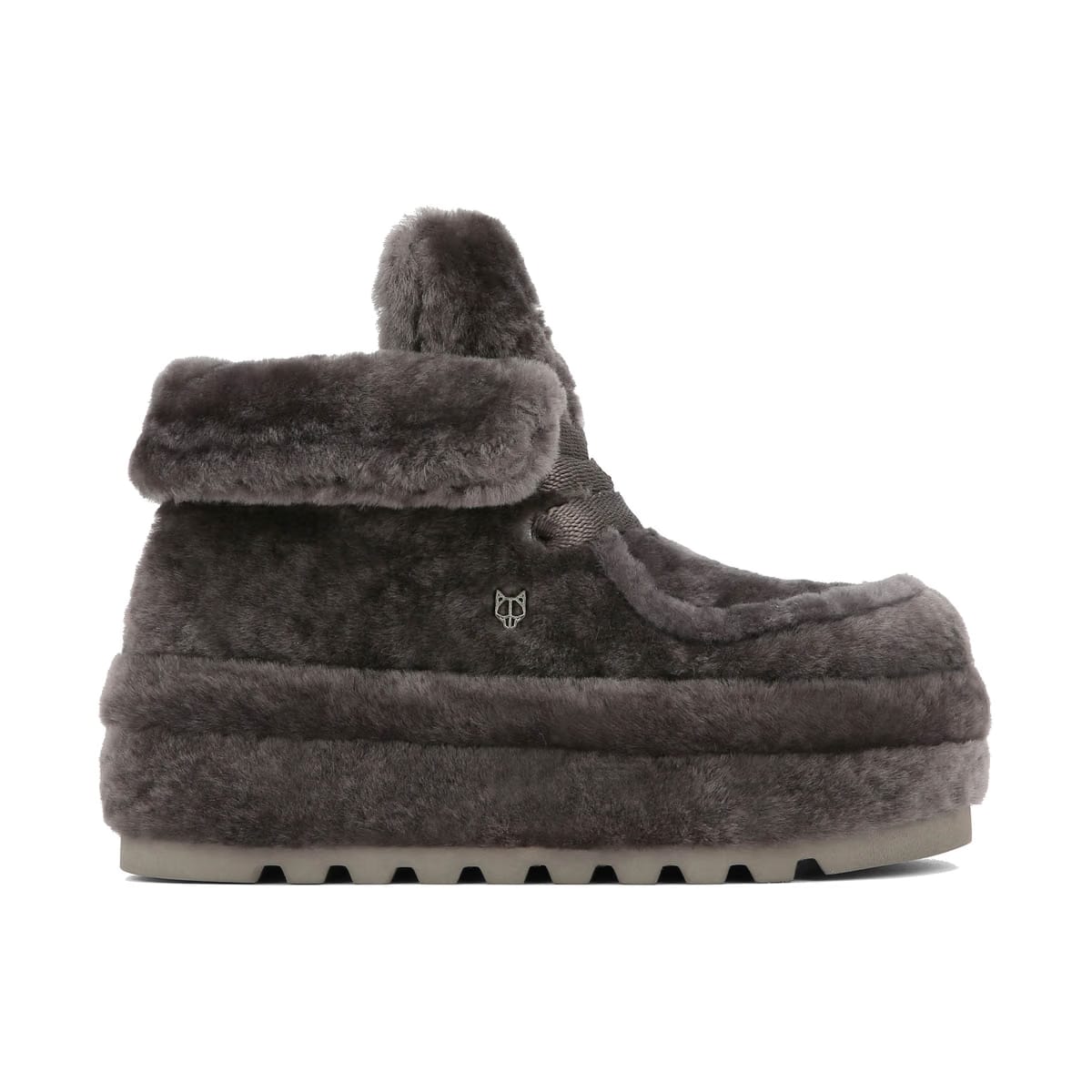 Bambi Slate Grey Shearling