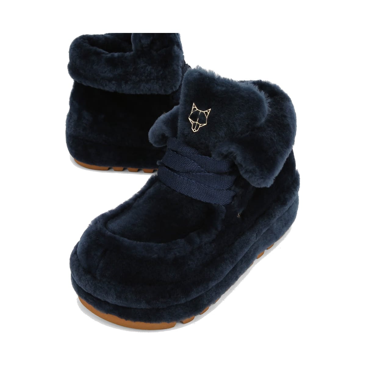 Bambi Navy Shearling
