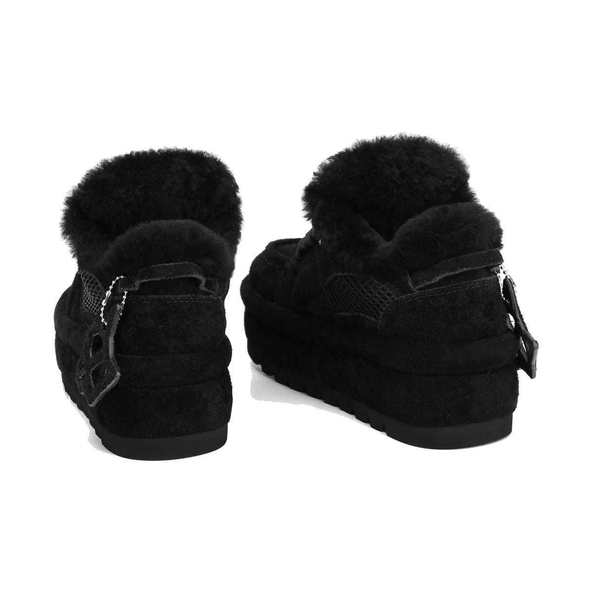 Beau Black Suede