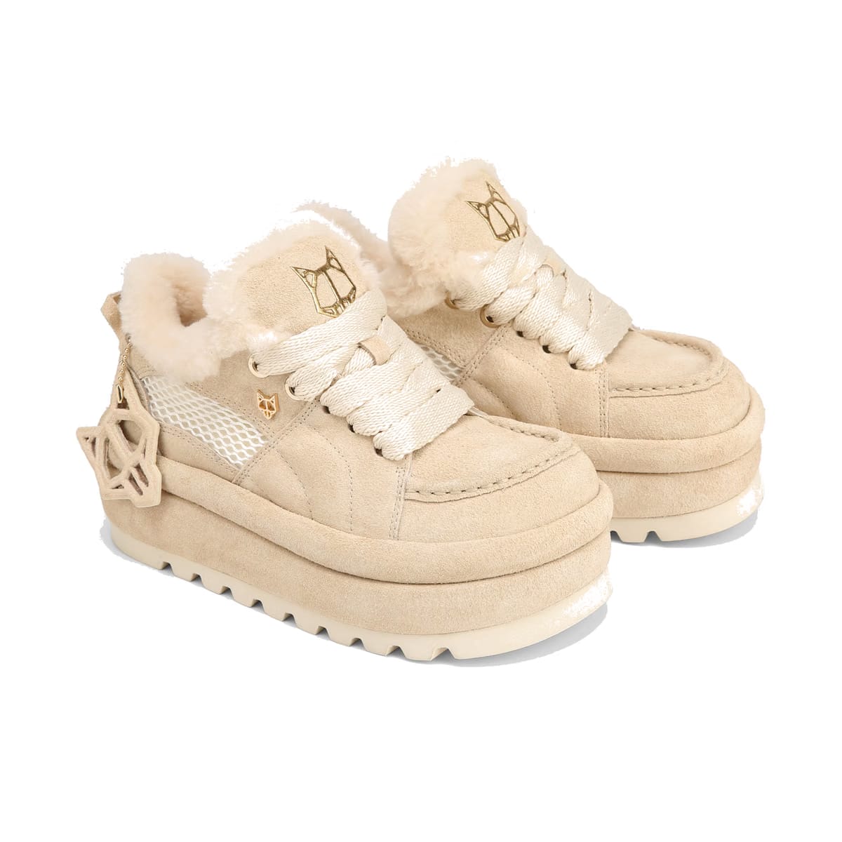 Beau Ice Suede