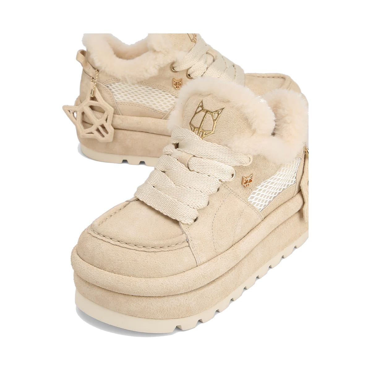 Beau Ice Suede