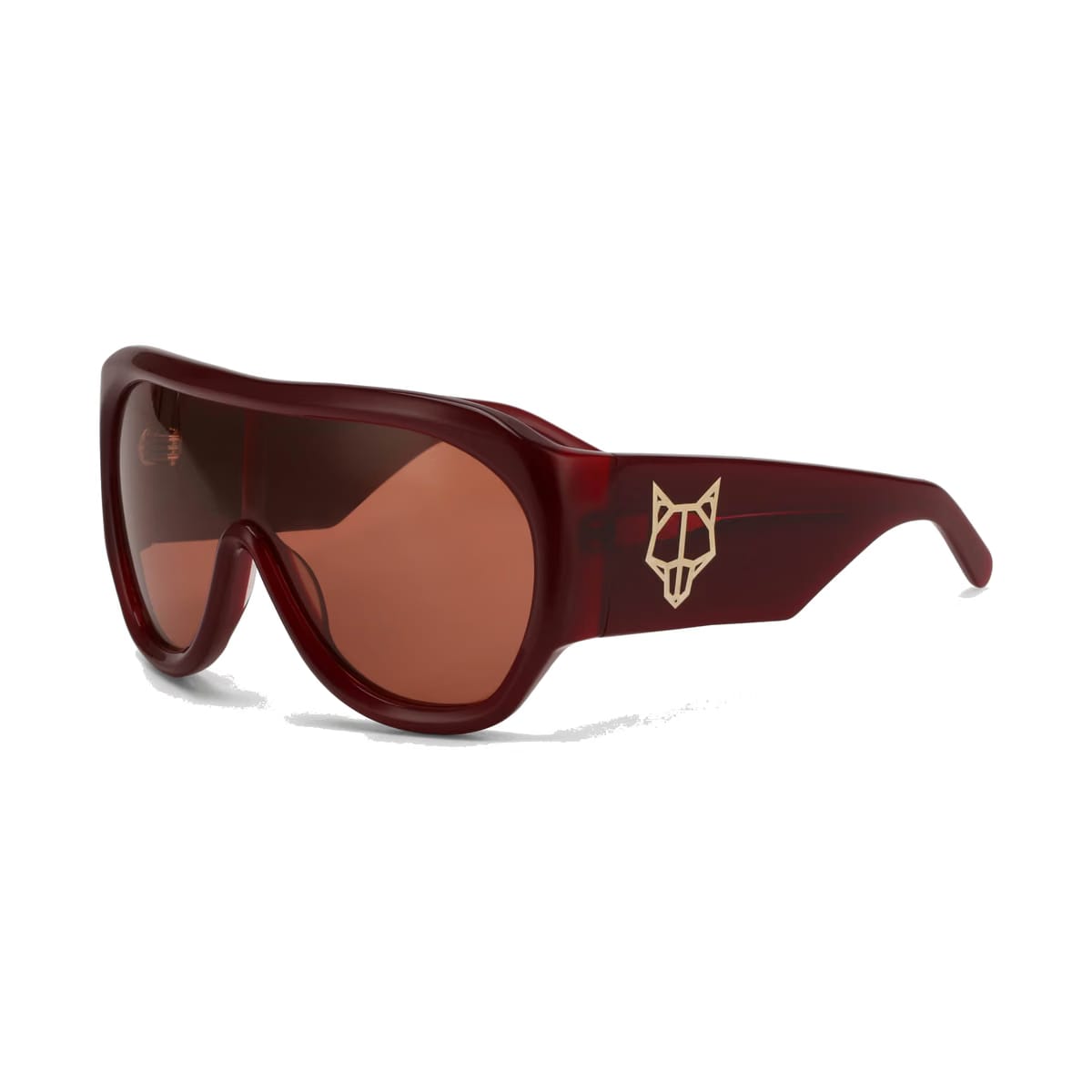 Kim Burgundy Sunglasses