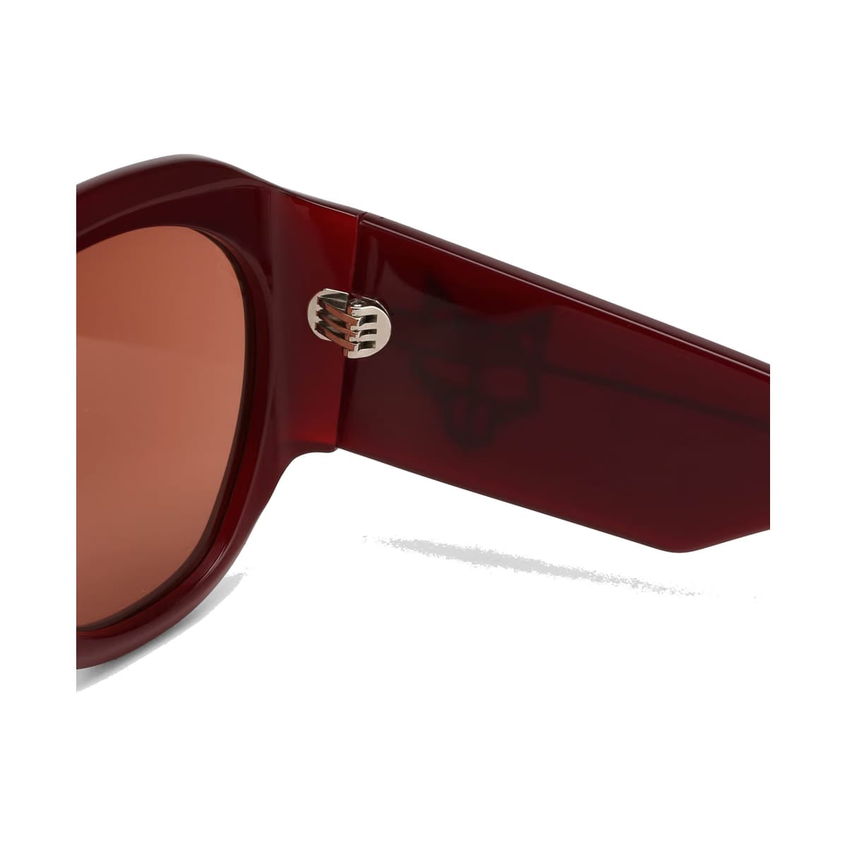 Kim Burgundy Sunglasses