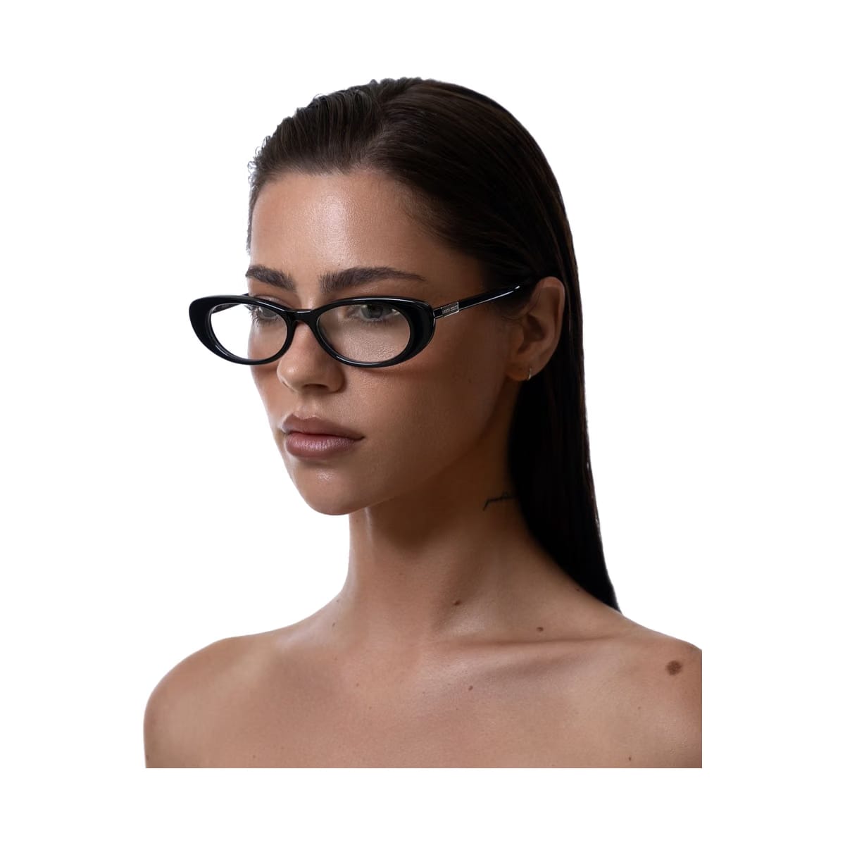 Alexa Black/Clear Sunglasses