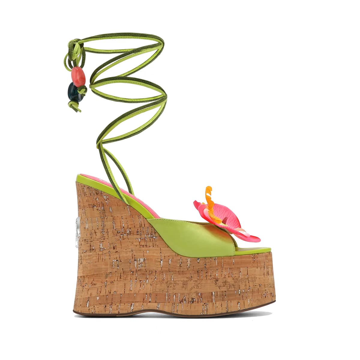 Sunflower Green Kid Suede