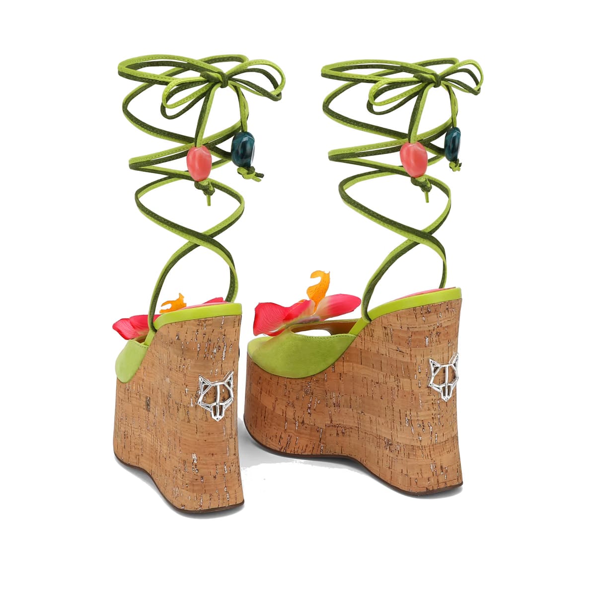 Sunflower Green Kid Suede