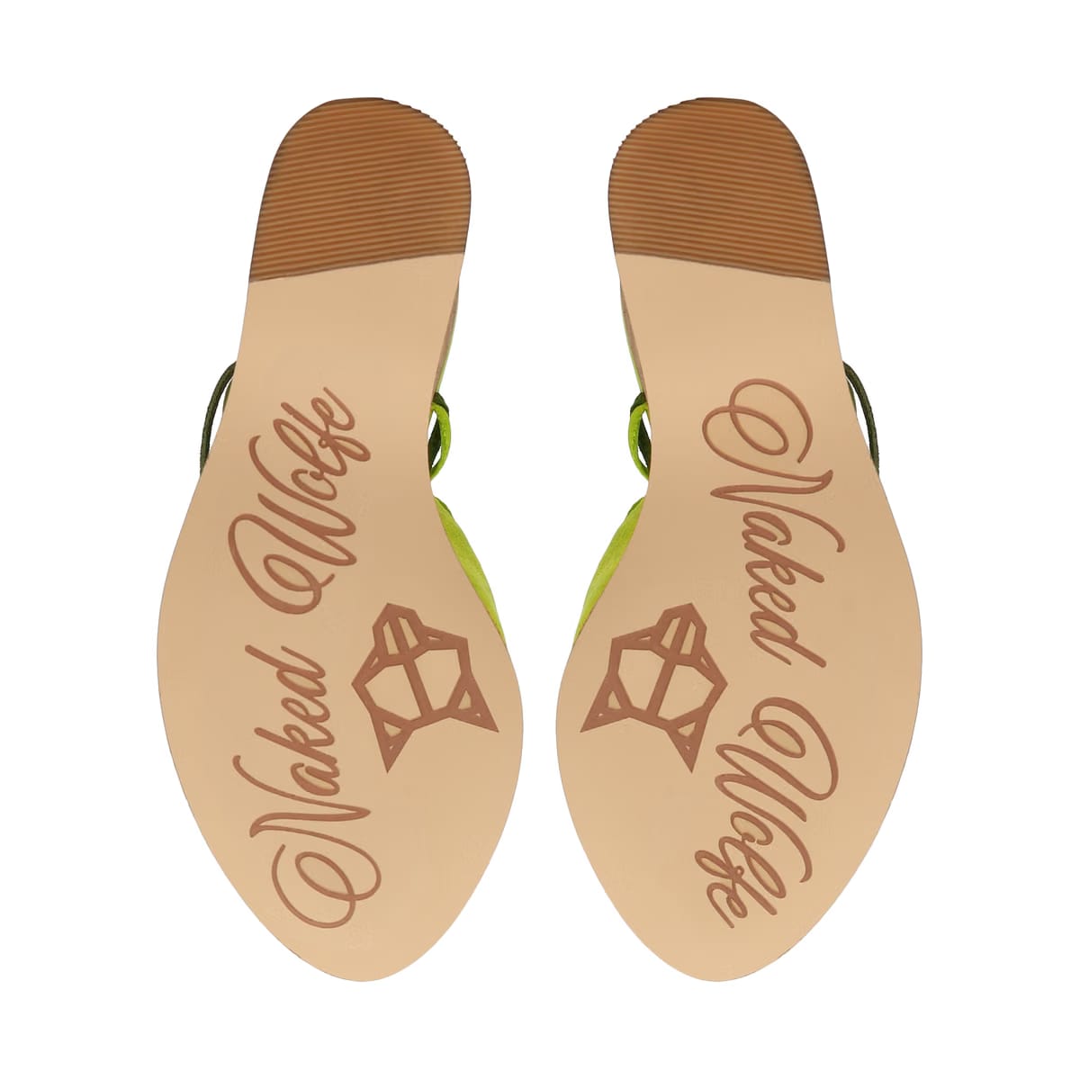 Sunflower Green Kid Suede