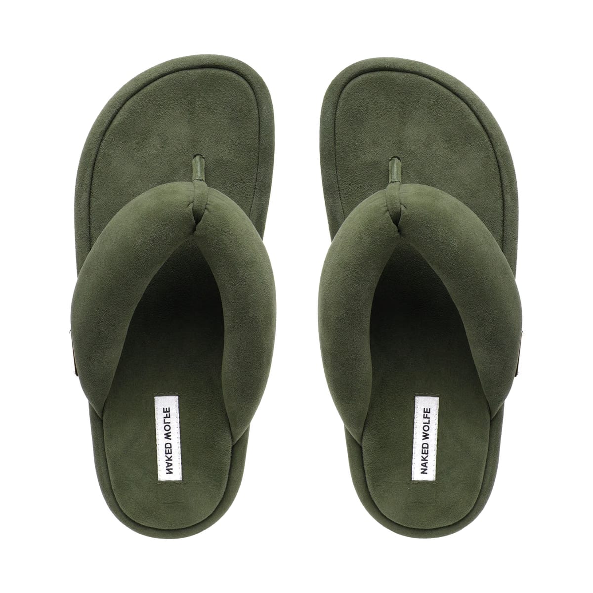 Hilary Olive Suede