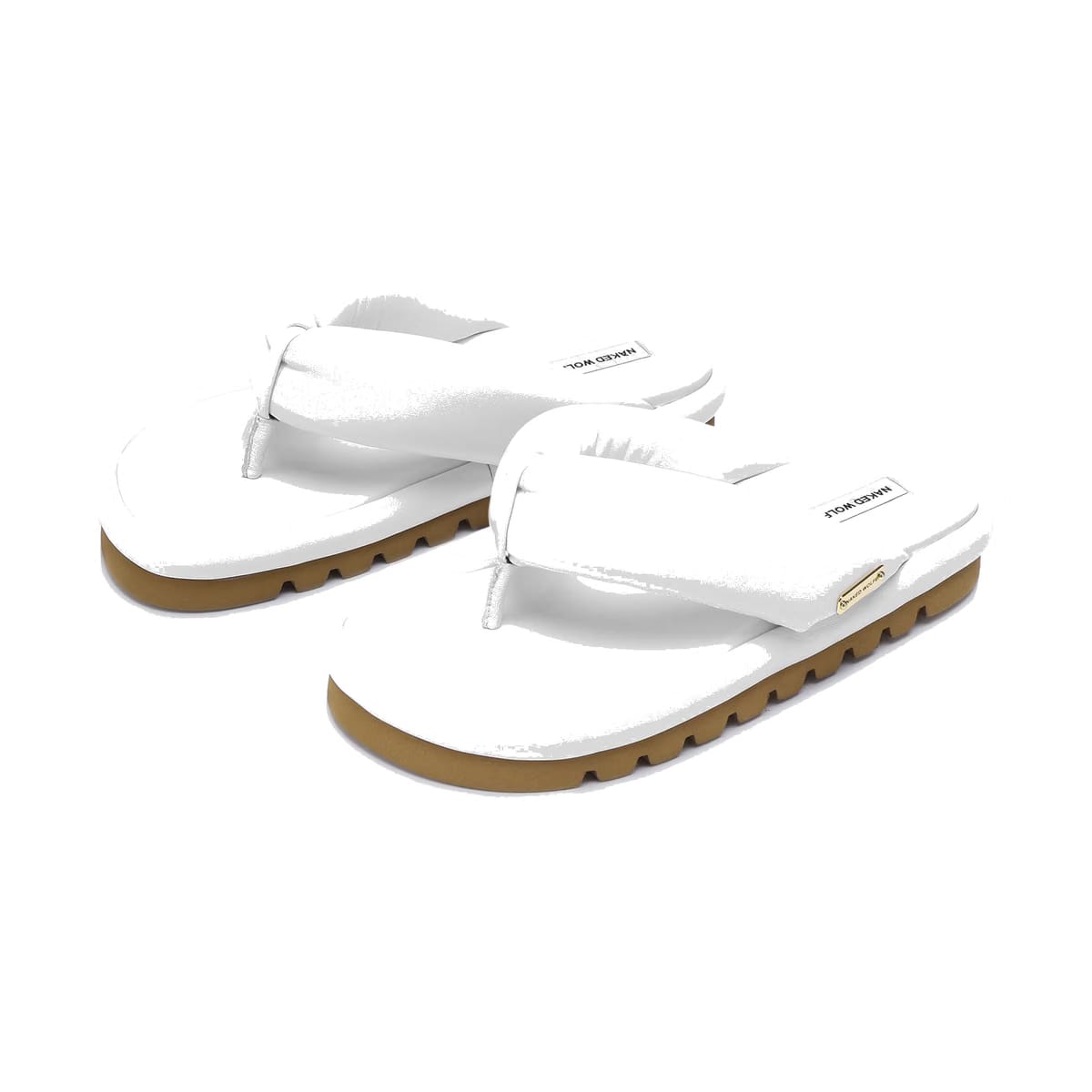 Hilary White Leather