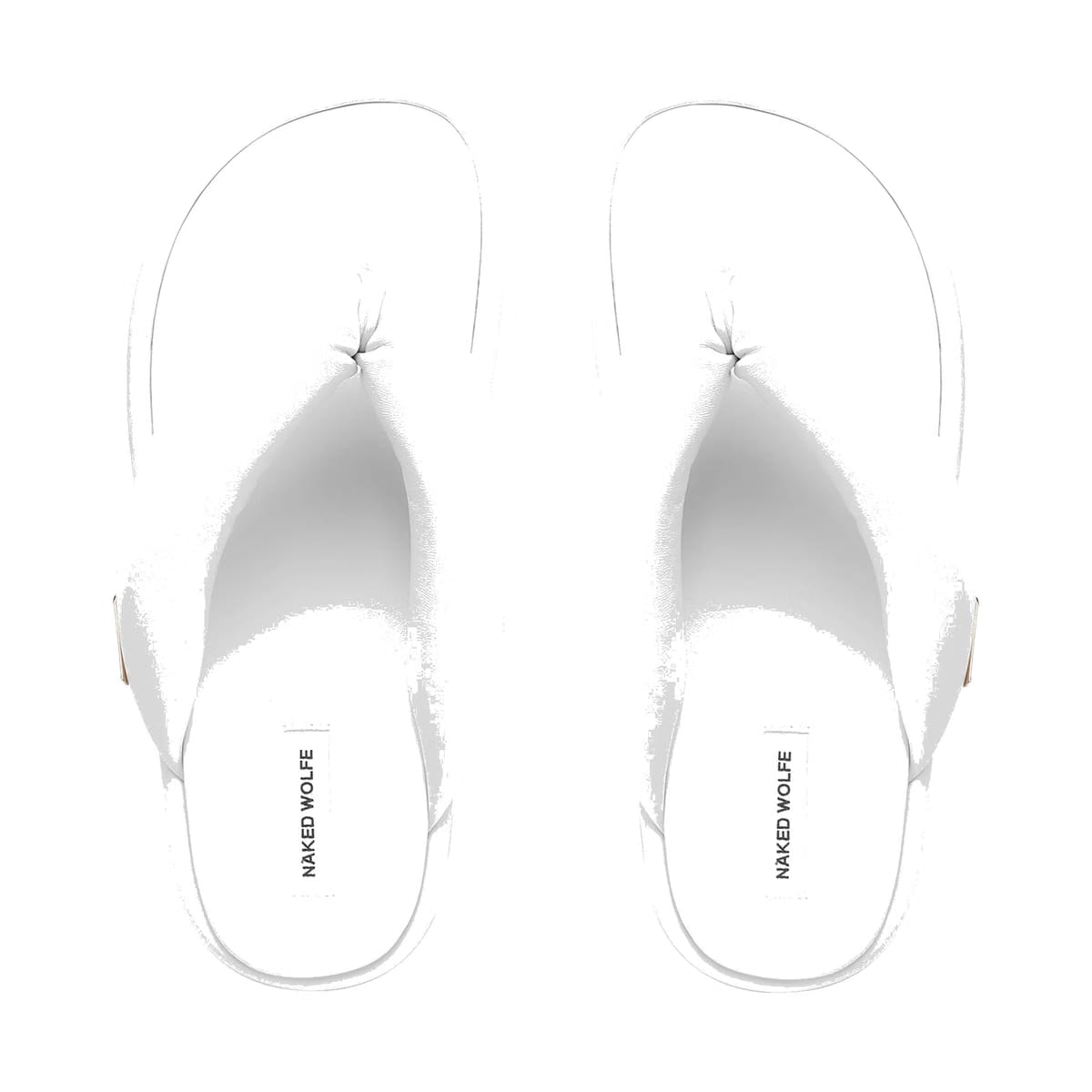 Hilary White Leather