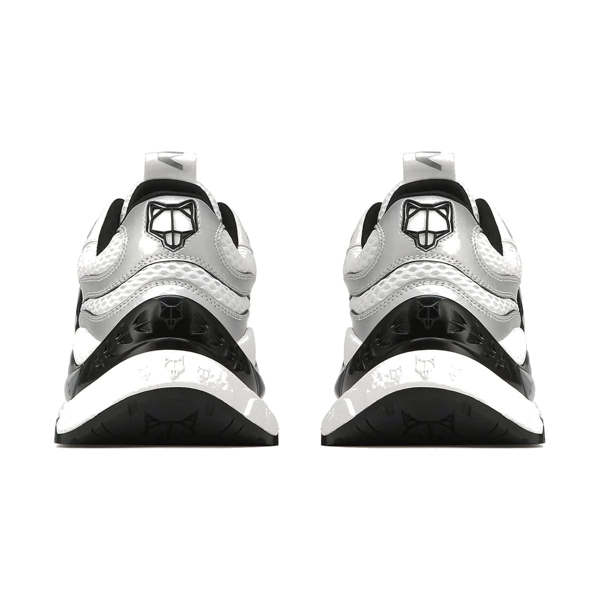 Smash White/Silver Mesh