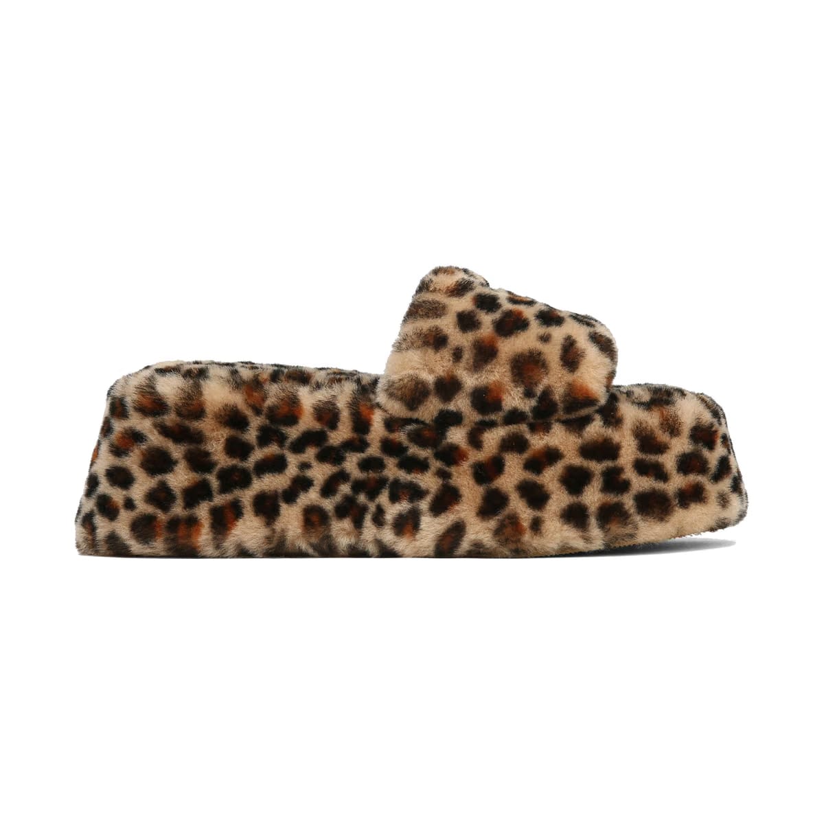 Ivy Shearling Leopard Print