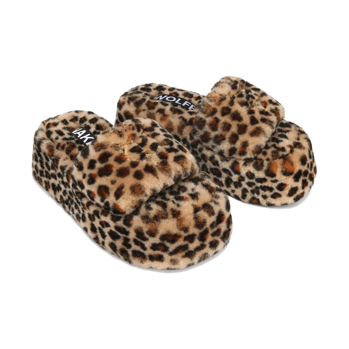 Ivy Shearling Leopard Print