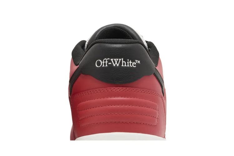 OFF-WHITE Out Of Office OOO Low Tops Red Black (2024)