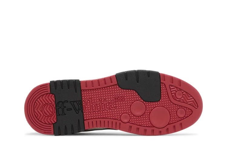 OFF-WHITE Out Of Office OOO Low Tops Red Black (2024)