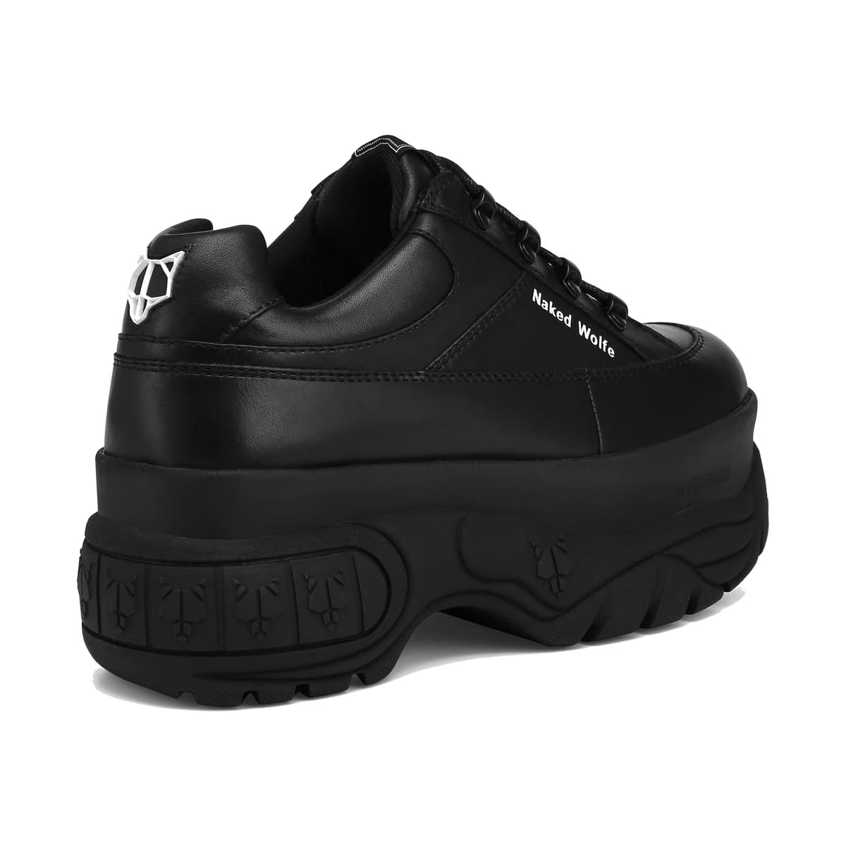 Sporty Black Leather