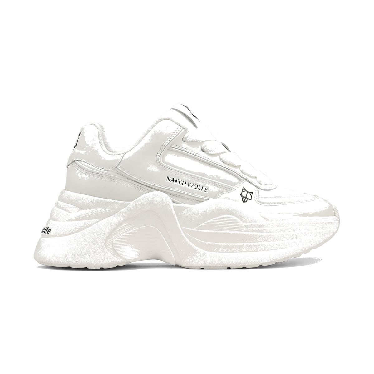 Temple White Leather