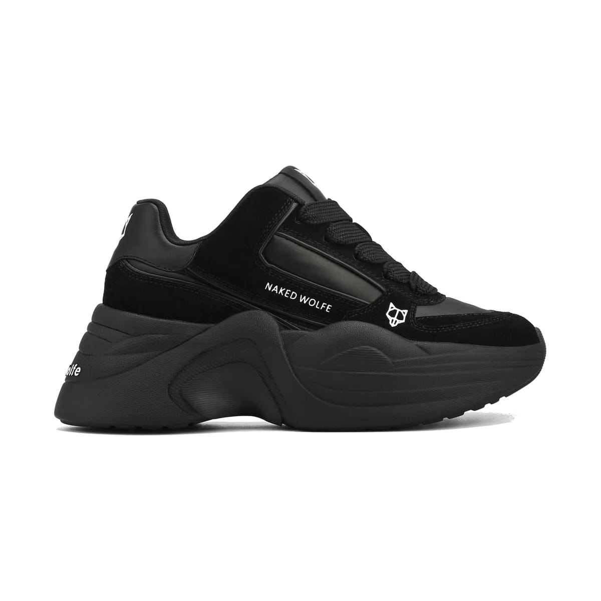 Temple Black Leather/Suede