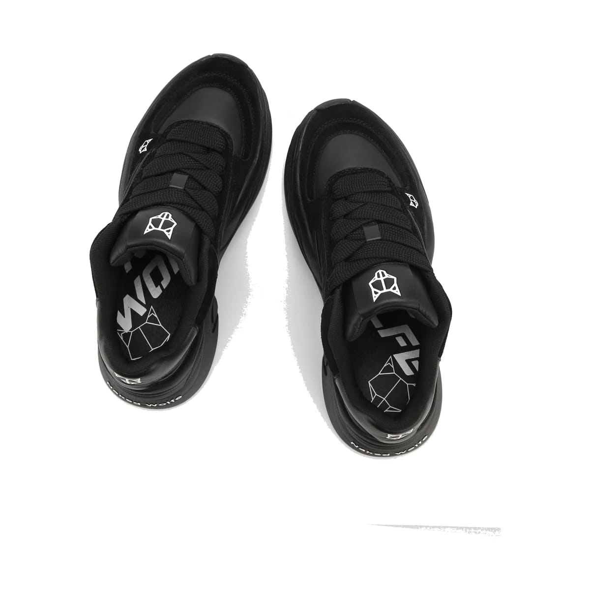 Temple Black Leather/Suede