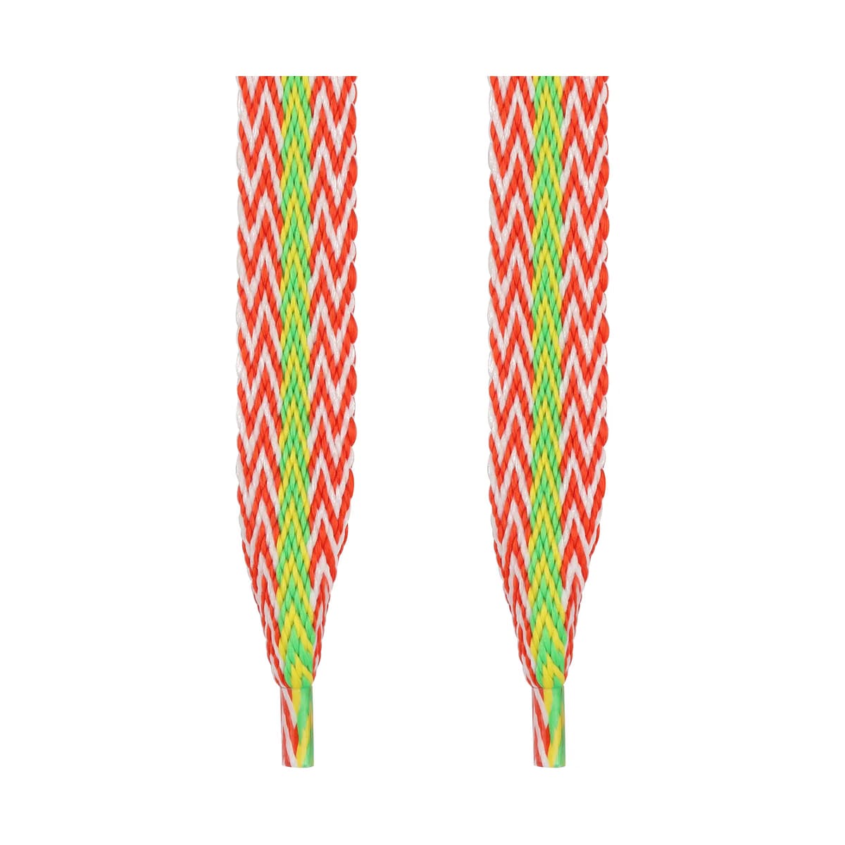Slider Laces Zig Zag Orange/Green
