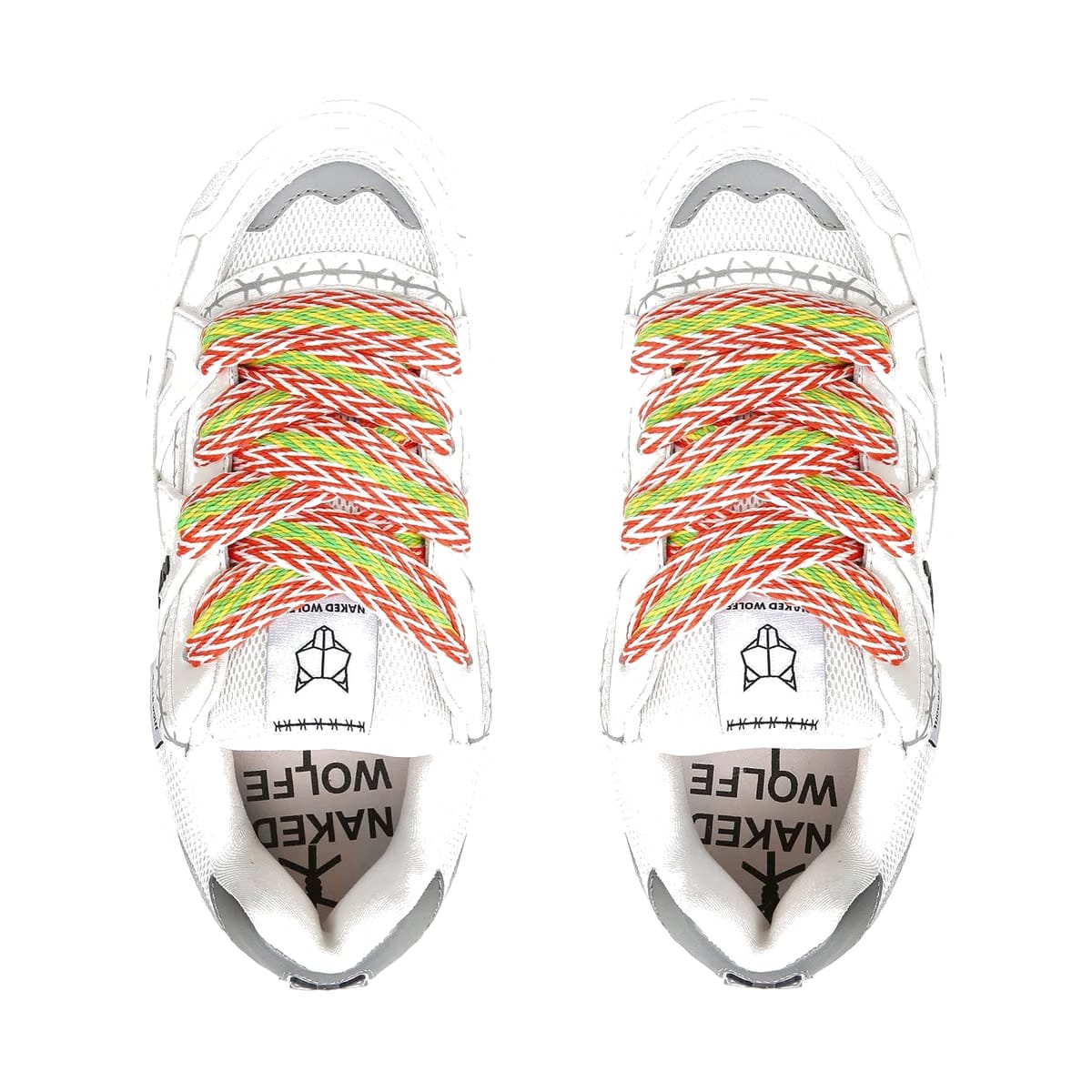 Slider Laces Zig Zag Orange/Green