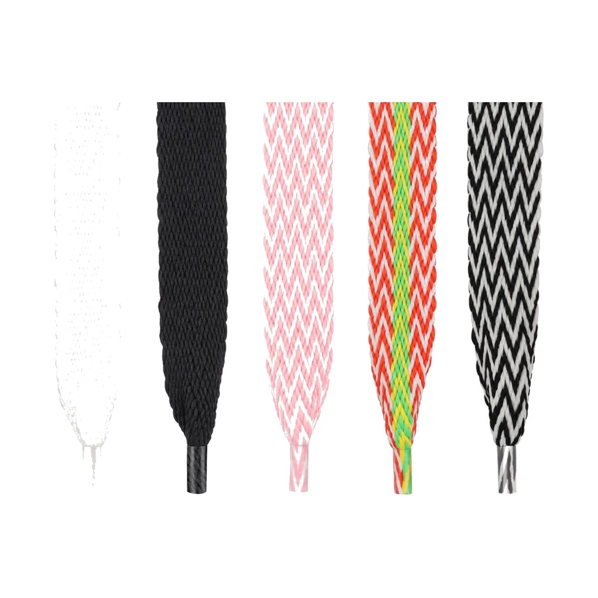 Slider Laces Zig Zag Orange/Green