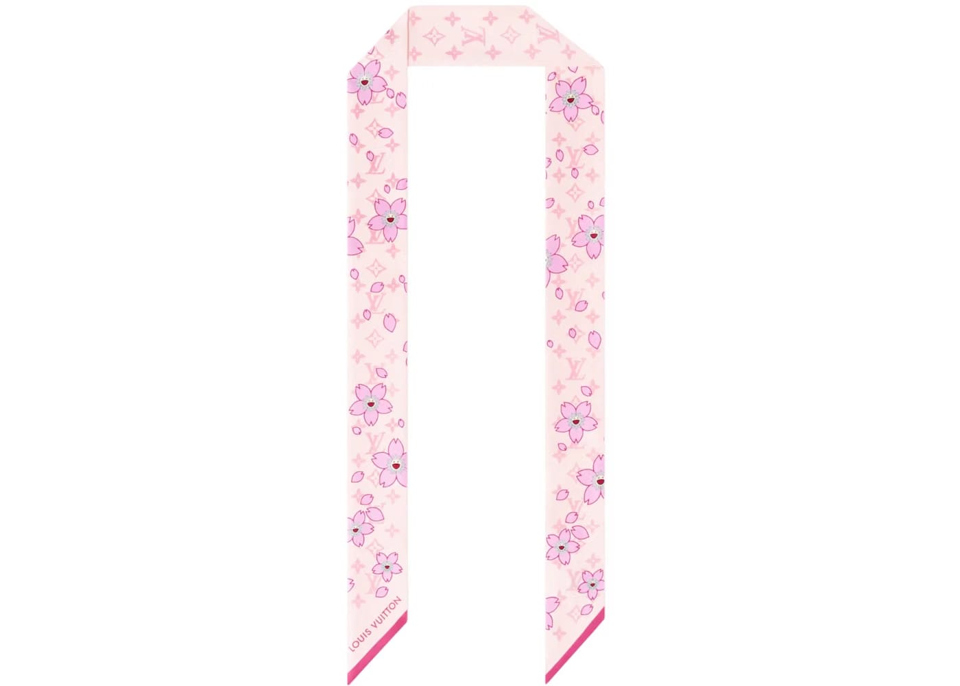Louis Vuitton x Takashi Murakami Monogram Cherry Blossom Bandeau BB Pink