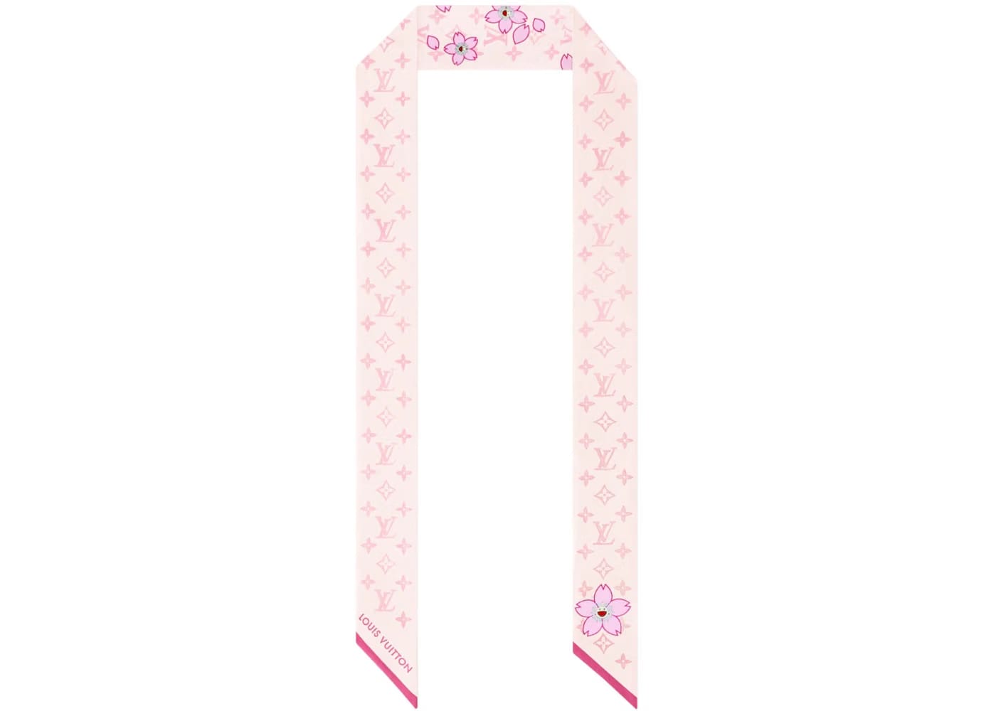Louis Vuitton x Takashi Murakami Monogram Cherry Blossom Bandeau BB Pink
