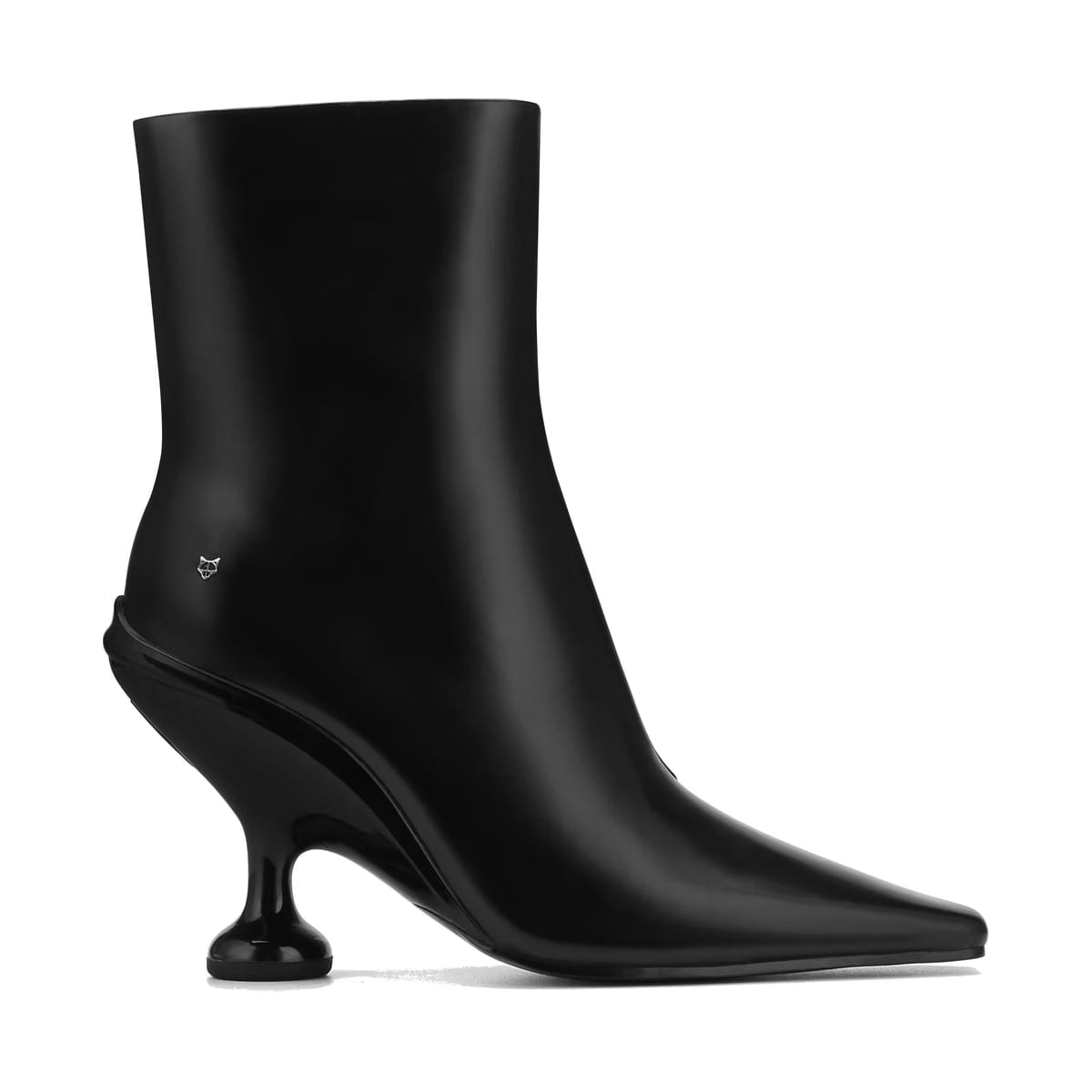 Kayla Box Leather Black