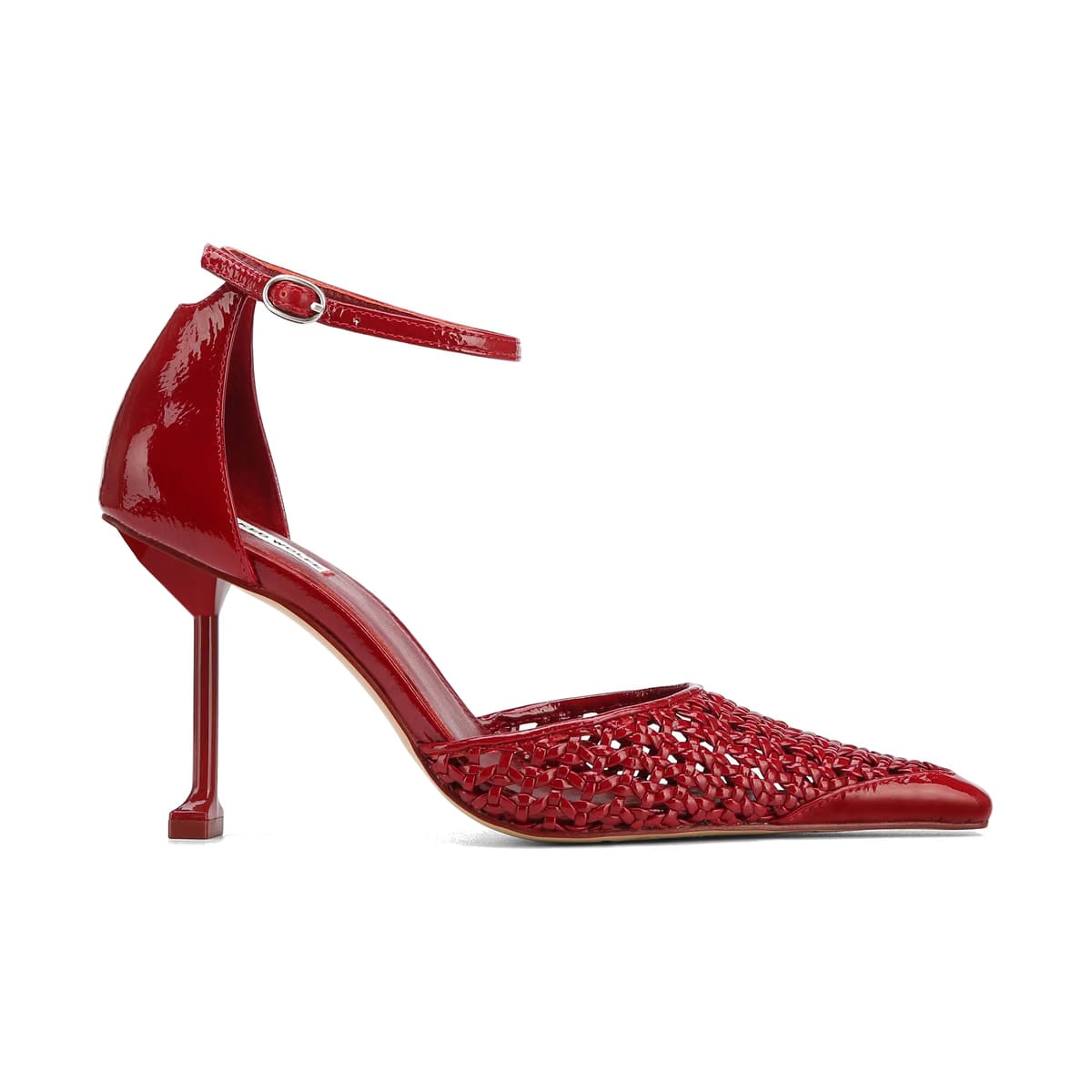 Fable Red Crinkle Patent