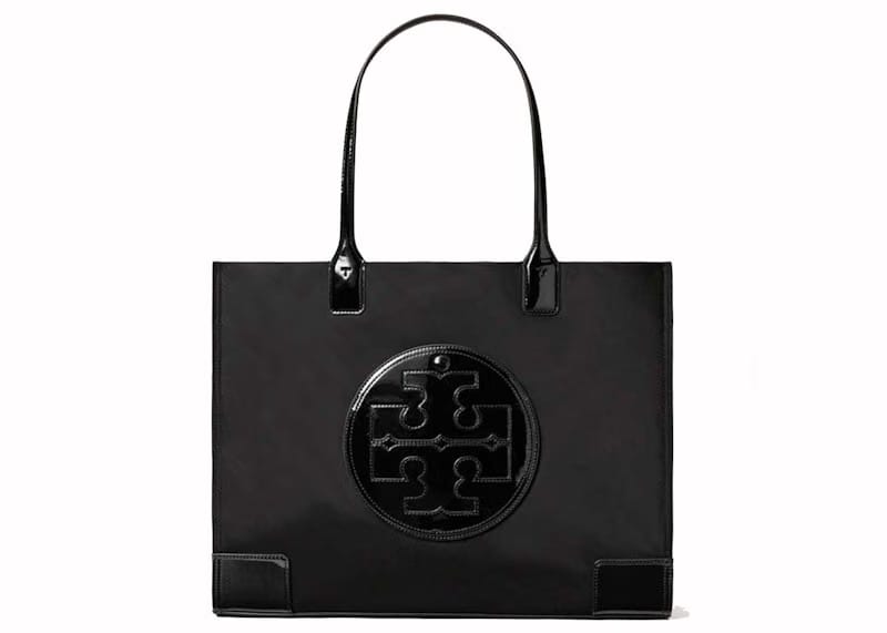 Tory Burch Ella Patent Tote Black