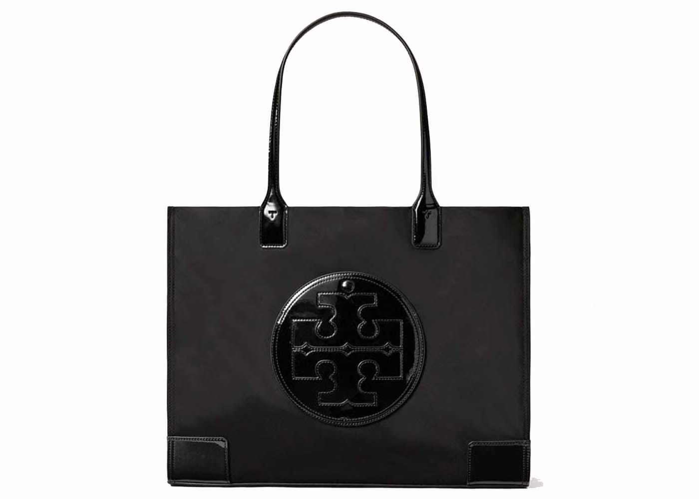 Tory Burch Ella Patent Tote Black