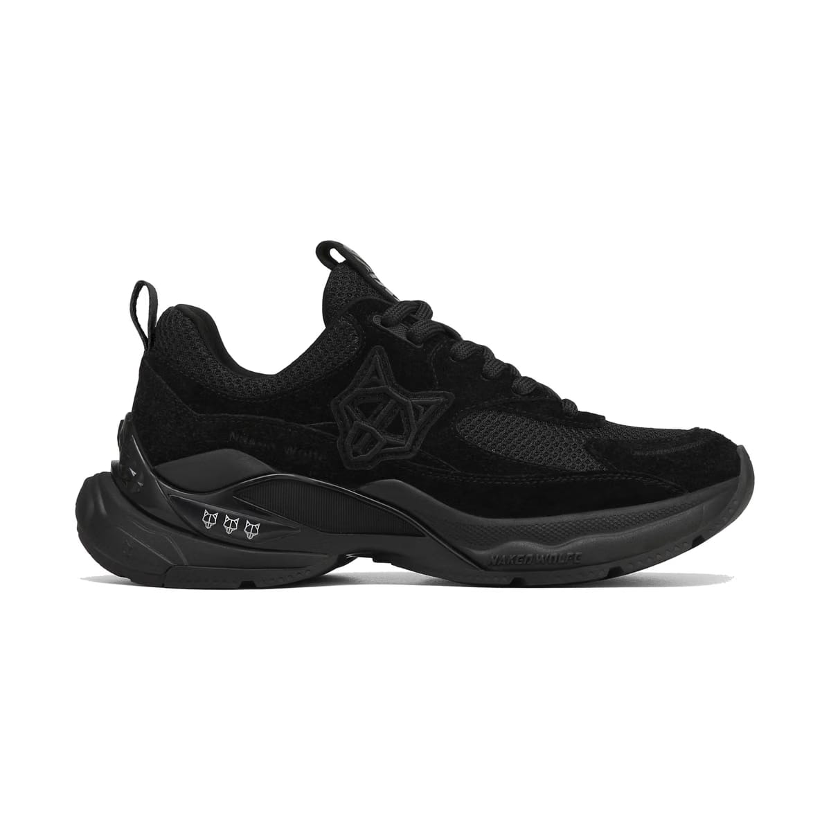 Super Double Black Suede