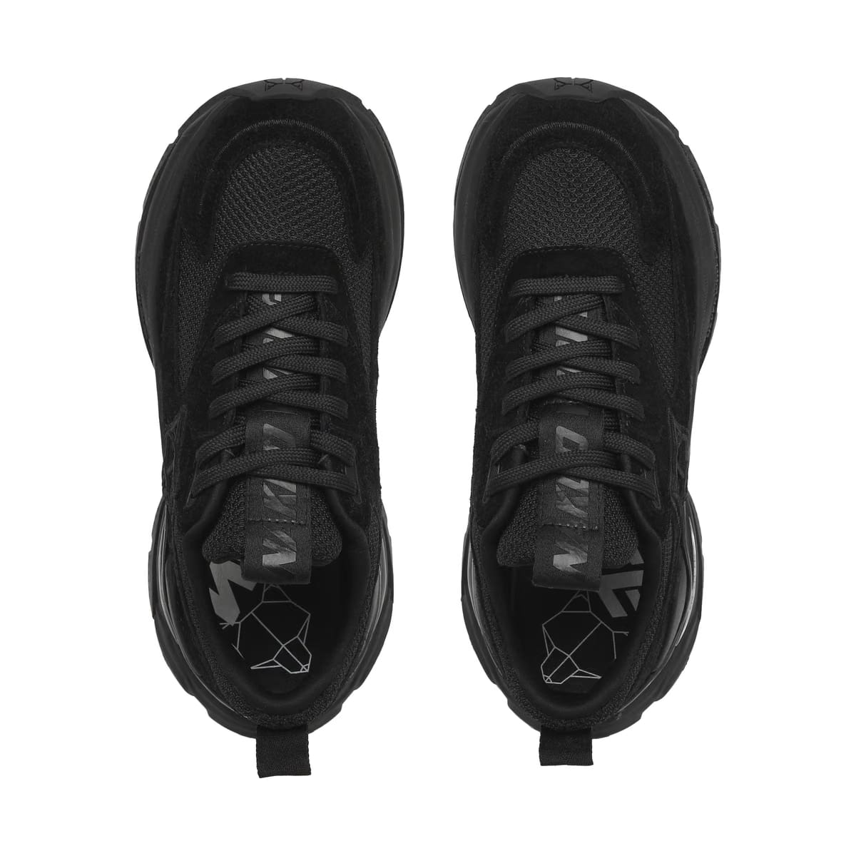 Super Double Black Suede
