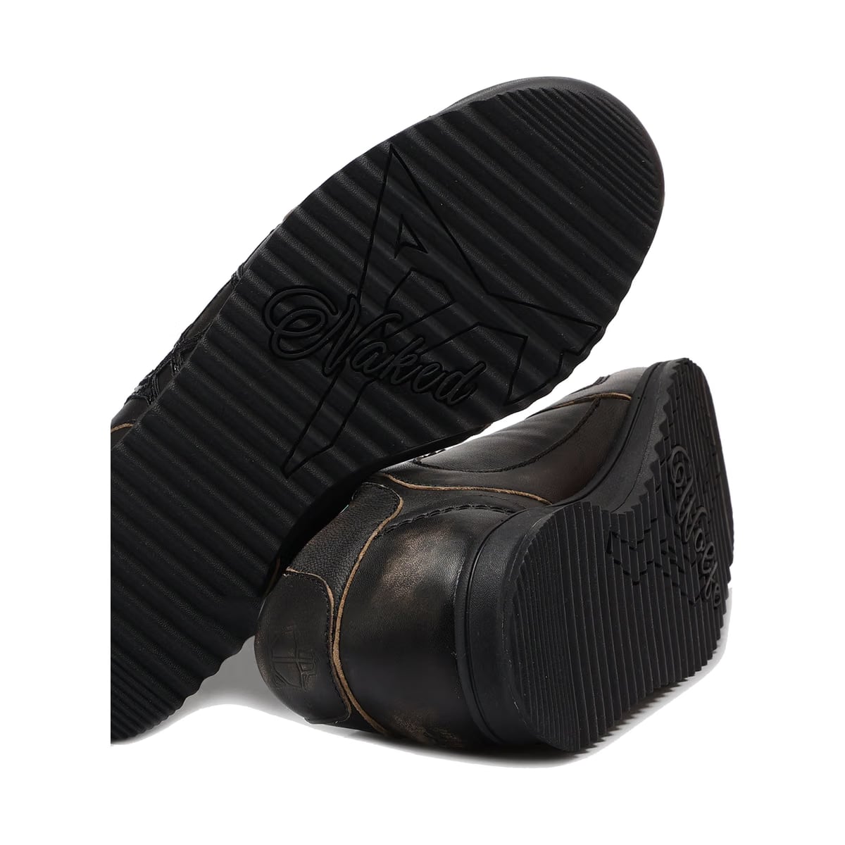 Exposuree Black Rub Off Alcohol Leather