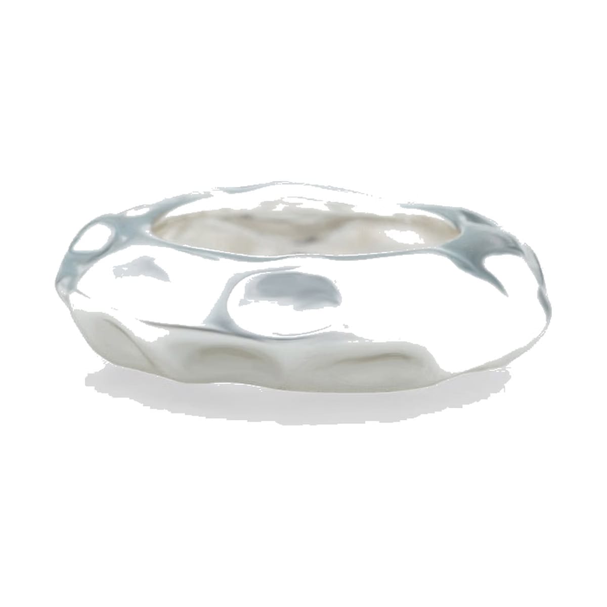 Aliah Stacked Rings Silver