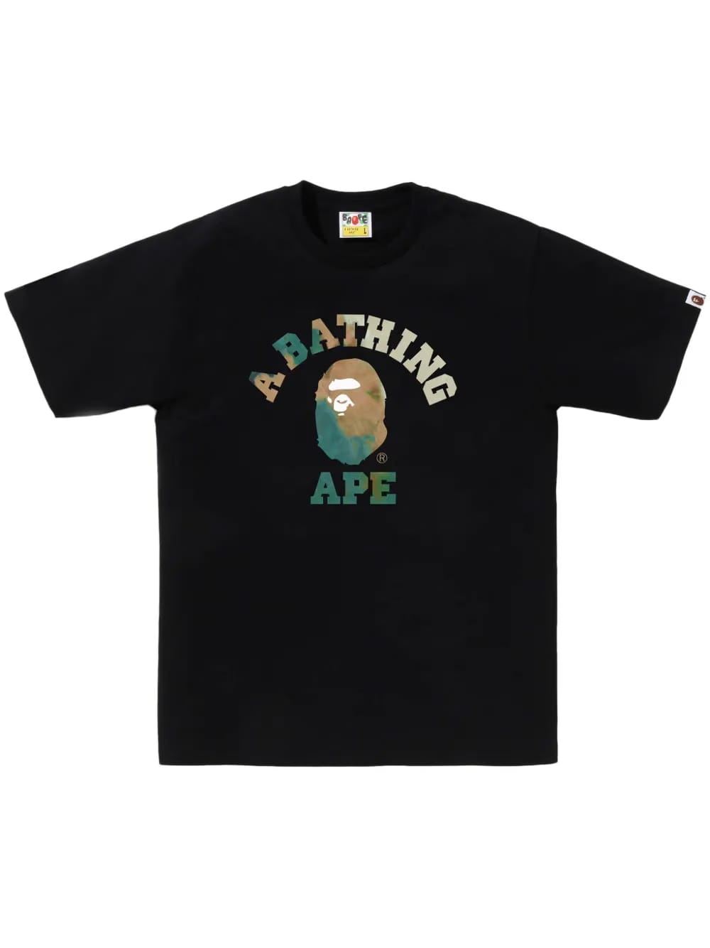 BAPE BATHING APE logo-print T-shirt Black