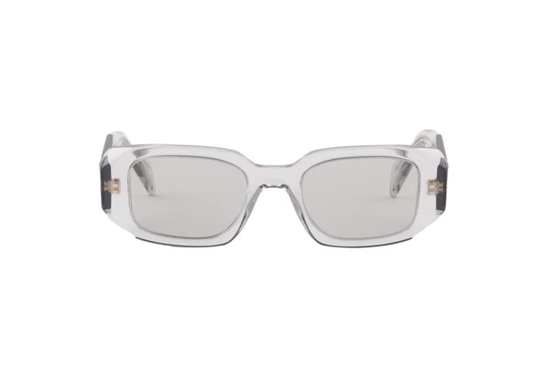 Prada Symbole Sunglasses Clear/Light Grey (SPR17W E12R FE30B C 049)