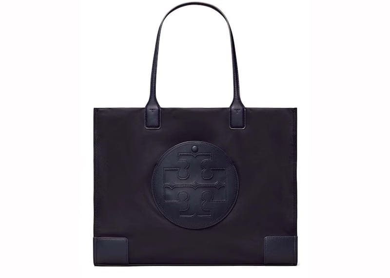 Tory Burch Ella Logo Tote Tory Navy