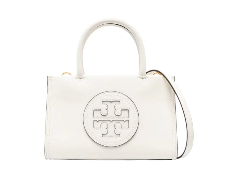 Tory Burch Ella Bio Mini Tote White