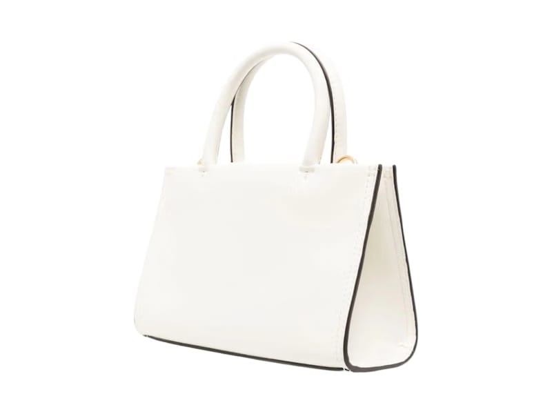 Tory Burch Ella Bio Mini Tote White